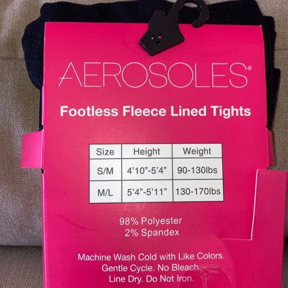 2 Pair Fleece Lined Aerosoles - Picture 3 of 3